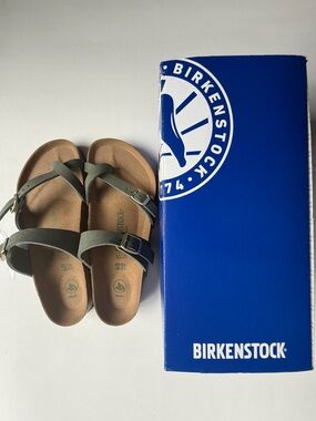 Birkenstock [9] Mayari Vegan Soft Birki Thyme Sandals Regular Fit 1025484
